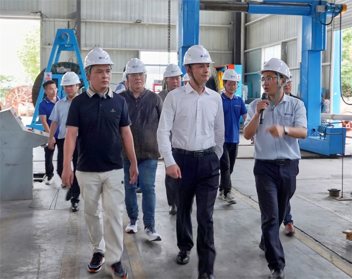 瀏陽市委副書記、市長王雄文蒞臨湘聯電纜調研指導！